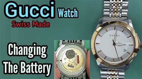 gucci change watch|best gucci watch battery replacement.